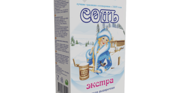 Соль выварочная, сорт Экстра, 1кг Усолье (картон)